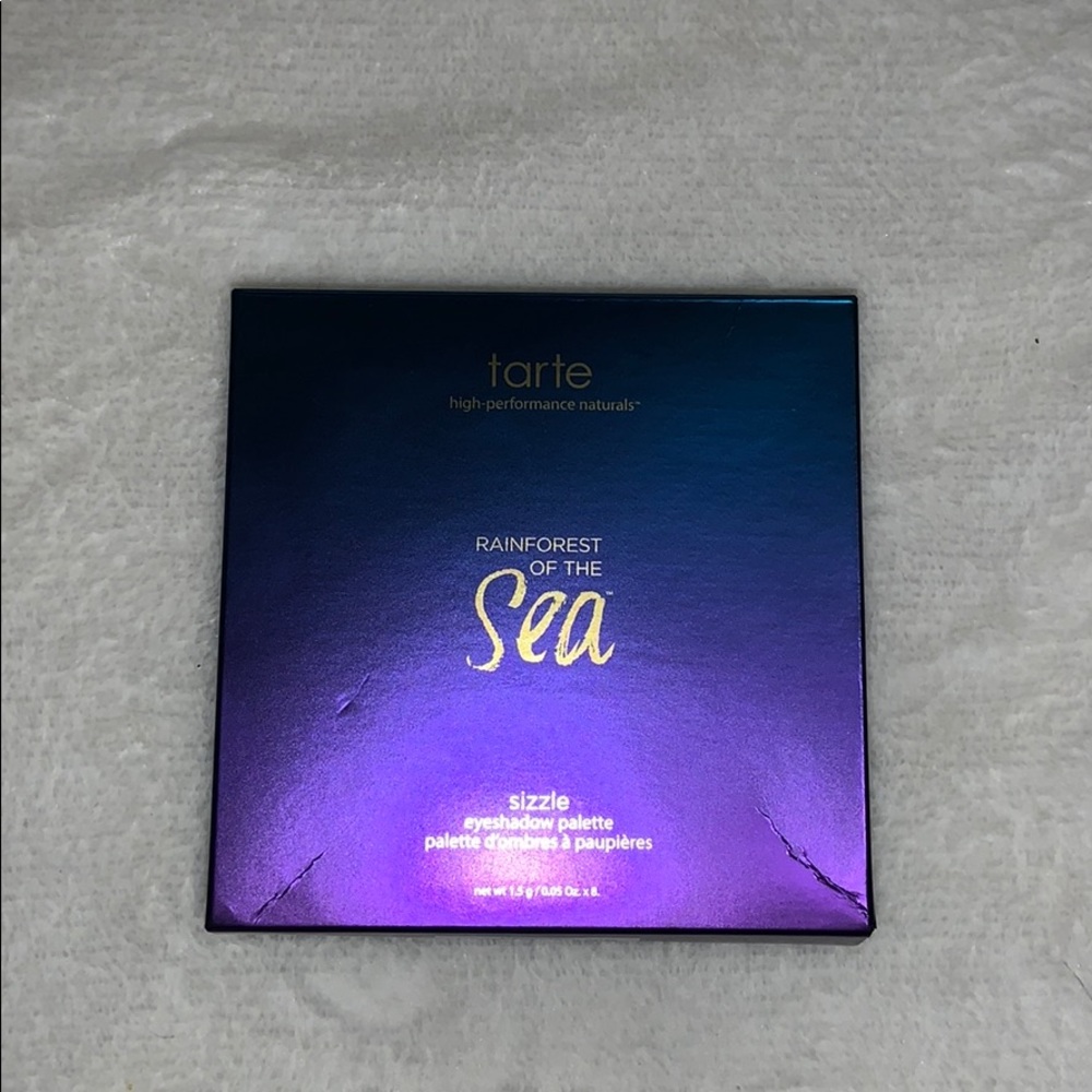 Tarte Rainforest of the Sea sizzle palette